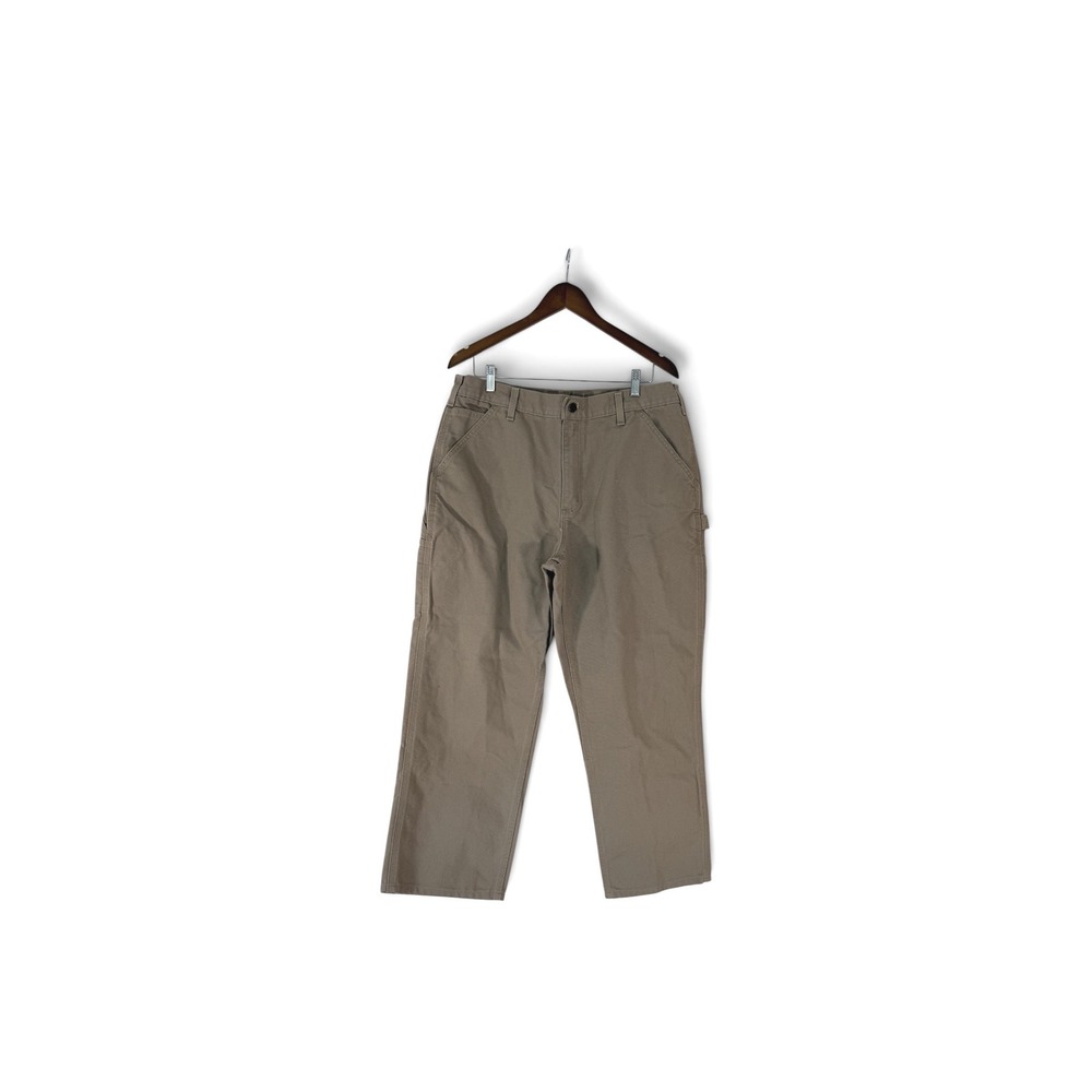 Carhartt B11-DES Loose Original Fit Carpenter Pants Mens 36x30 Desert Tan Canvas